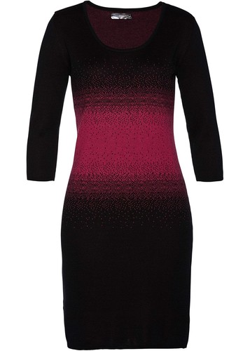 Strickkleid 38 schwarz - gr.,