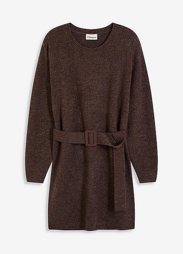 Strickkleid 38 braun - 36/38,