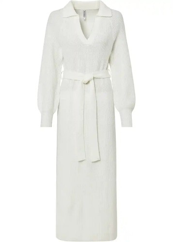 Tlg set maxi strickkleid mit - set, maxi-strickkleid