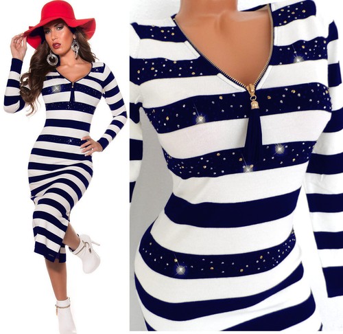 Strickkleid midikleid - strickkleid,