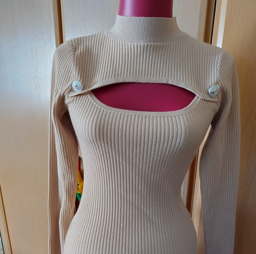 Damen strickkleid gr 36 - ,