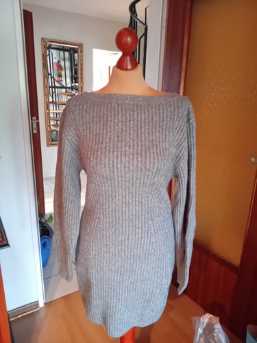Strickkleid gr 36 38 - "h+m"strickkleid,