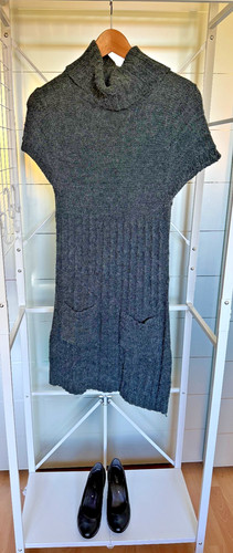 Strickkleid kurz s 34 - xs,