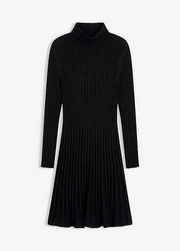 Strickkleid mit rollkragen - mit,