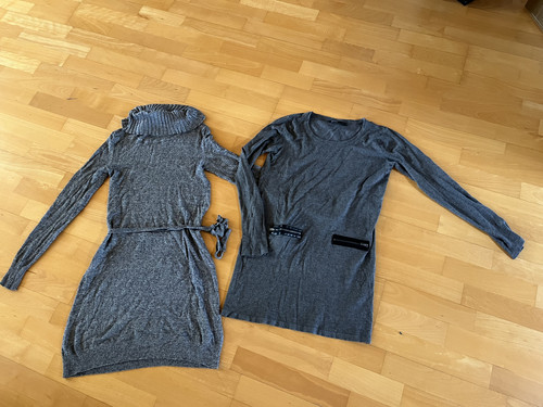 Set strickkleid kleid - x,