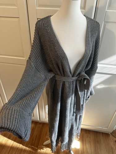 Strickjacke cardigan maxikleid - strickjacke,