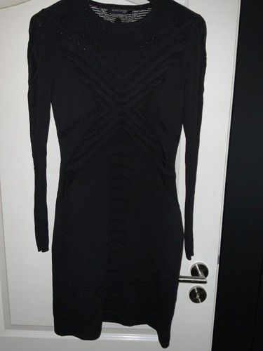 Guess strickkleid schwarz - guess,