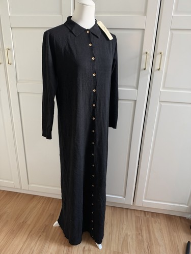 Maxikleid abaya strickkleid - maxikleid,