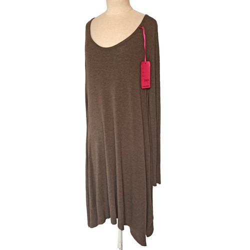 Midi fein strickkleid - strickkleid, elegant