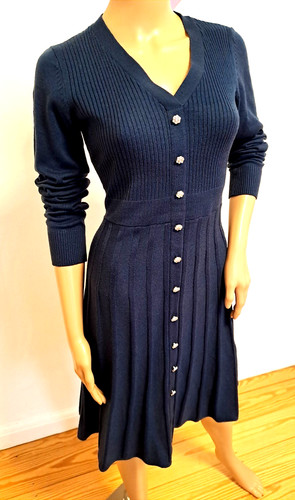 Schlupf strick kleid - strick,