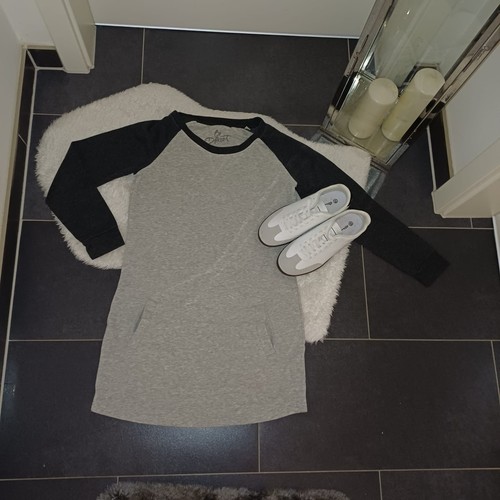 Neu sweatkleid 38 grau - s, 36