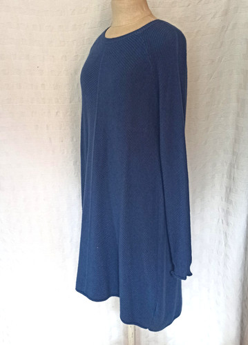 Damen midi strick kleid - midi,