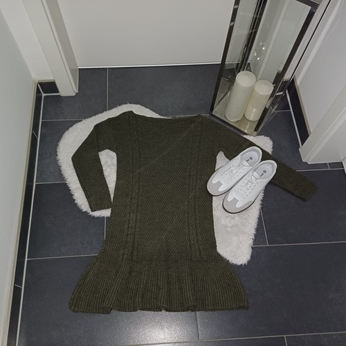 Neu strickkleid grün - strickkleid,