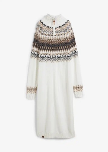Norweger strickkleid 36 38 - norweger-strickkleid, 36/38