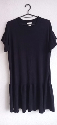 Strickkleid m dunkel - 40,, h&m,