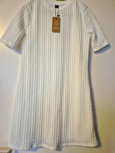 Shein strickkleid weiß - shein,