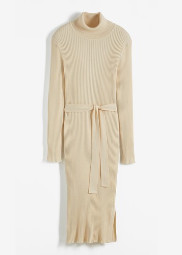 Ripp strickkleid normal - ripp-strickkleid,
