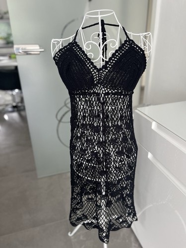 Twinset strand kleid - strand, schwarz